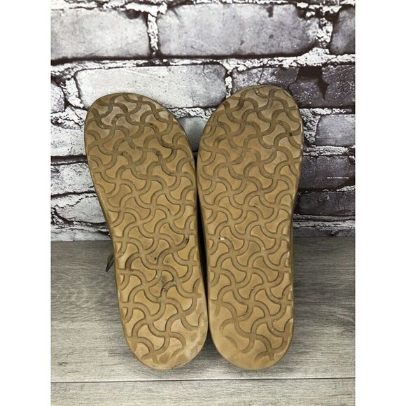 Birkenstock Brown Suede Lace Up Low Comfort Sneakers Shoes Women Sz 41EU/10M US - Picture 9 of 16